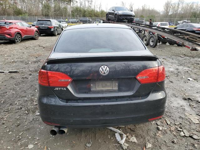 3VW2K7AJ2BM379051 - 2011 VOLKSWAGEN JETTA BASE BLACK photo 6