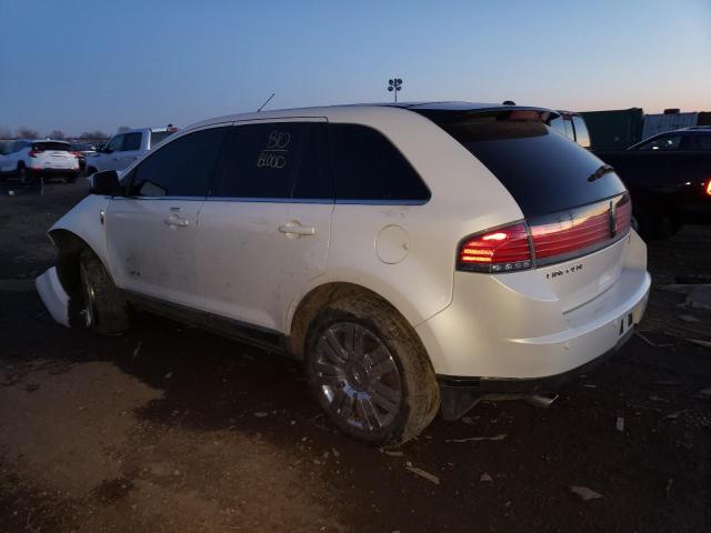 2LMDU88C78BJ28846 - 2008 LINCOLN MKX WHITE photo 2