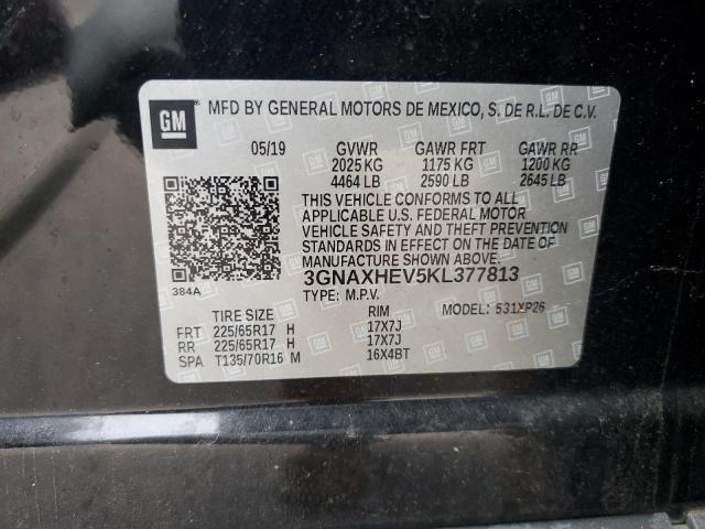 3GNAXHEV5KL377813 - 2019 CHEVROLET EQUINOX LS Qara foto 13