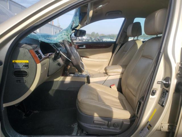 KMHGC4DD9CU152216 - 2012 HYUNDAI GENESIS 3.8L 金色 照片 7