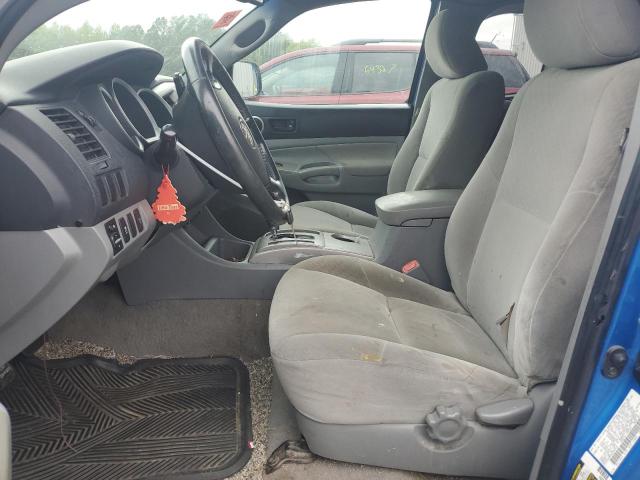 5TETX22N39Z666425 - 2009 TOYOTA TACOMA ACCESS CAB Синий фото 7