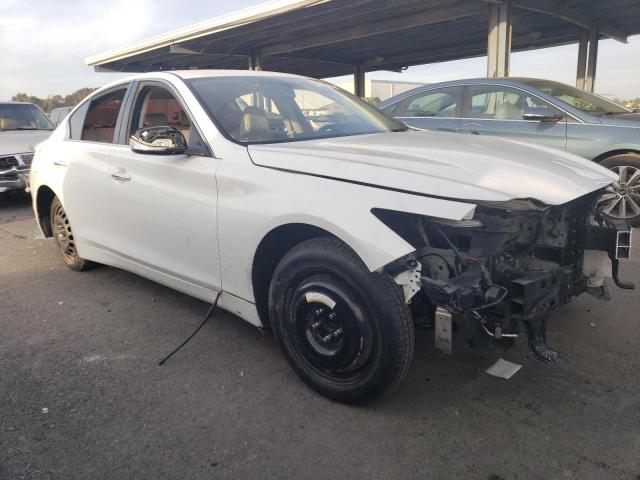 JN1BV7AP4EM688876 - 2014 INFINITI Q50 BASE WHITE photo 4