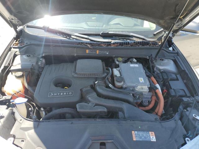 3LN6L2LU2GR633004 - 2016 LINCOLN MKZ HYBRID ნაცრისფერი ფოტო 11