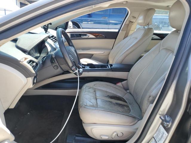 3LN6L2LU2GR633004 - 2016 LINCOLN MKZ HYBRID ნაცრისფერი ფოტო 7