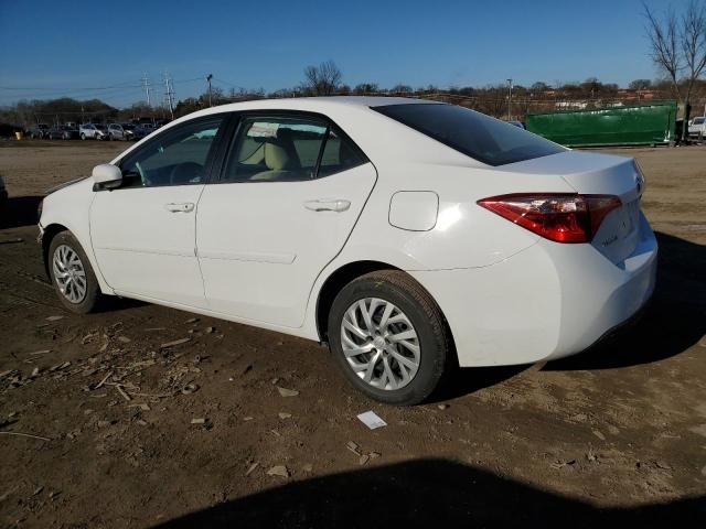 2T1BURHE8KC161268 - 2019 TOYOTA COROLLA L WHITE photo 2