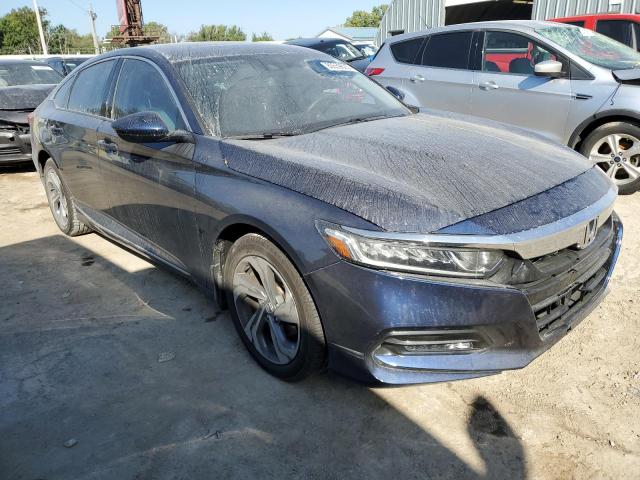 1HGCV1F47KA055655 - 2019 HONDA ACCORD EX Көк фото 4