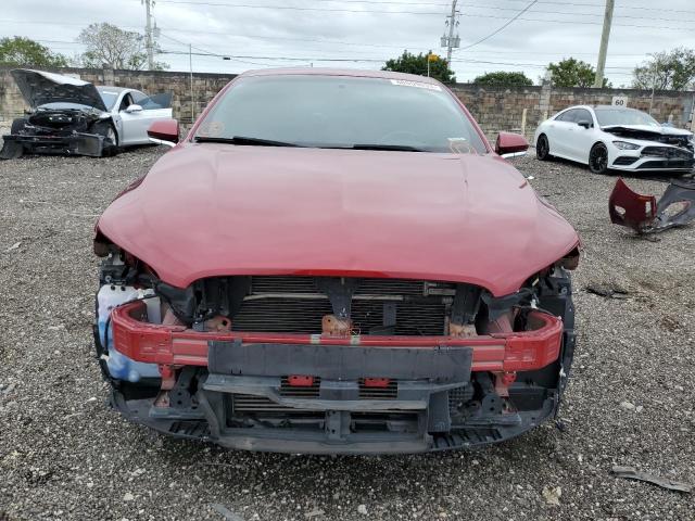 3LN6L5A94HR627920 - 2017 LINCOLN MKZ PREMIERE RED photo 5