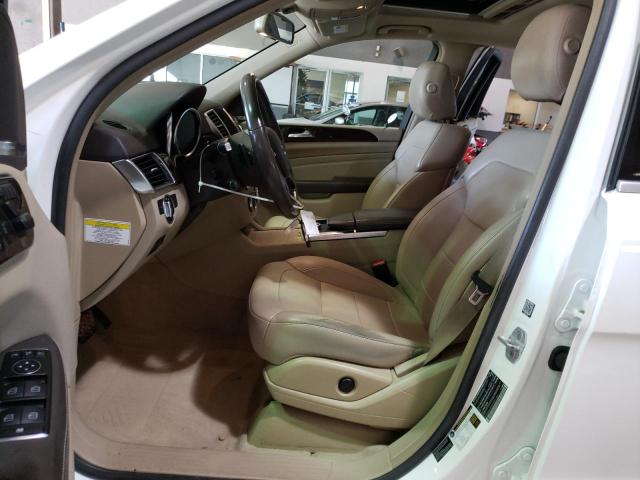 4JGDA5HB9EA304166 - 2014 MERCEDES-BENZ ML 350 4MATIC WHITE photo 7
