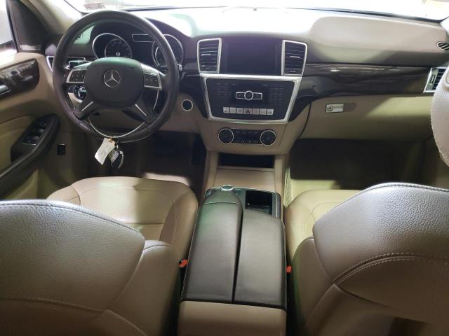 4JGDA5HB9EA304166 - 2014 MERCEDES-BENZ ML 350 4MATIC WHITE photo 8