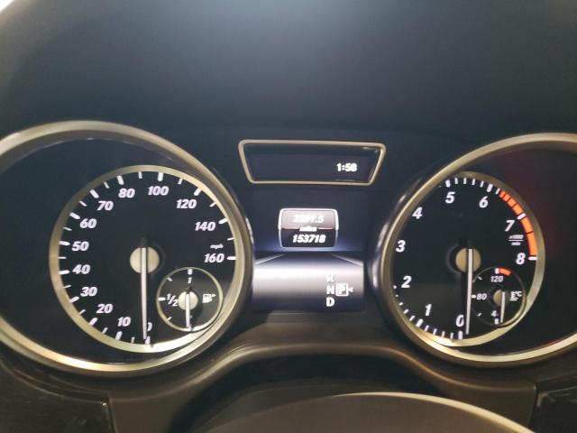 4JGDA5HB9EA304166 - 2014 MERCEDES-BENZ ML 350 4MATIC WHITE photo 9