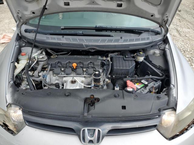 2HGFG11868H544026 - 2008 HONDA CIVIC EX SILVER photo 11