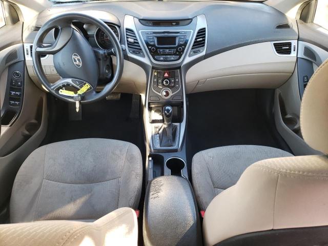 5NPDH4AE2EH523199 - 2014 HYUNDAI ELANTRA SE TAN photo 8