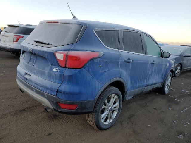 1FMCU9GD0KUB27322 - 2019 FORD ESCAPE SE BLUE photo 3