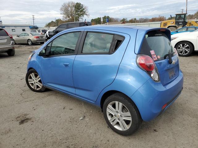 KL8CD6S91FC757330 - 2015 CHEVROLET SPARK 1LT BLUE photo 2