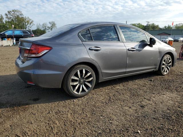 2HGFB2F92EH509985 - 2014 HONDA CIVIC EXL GRAY photo 3