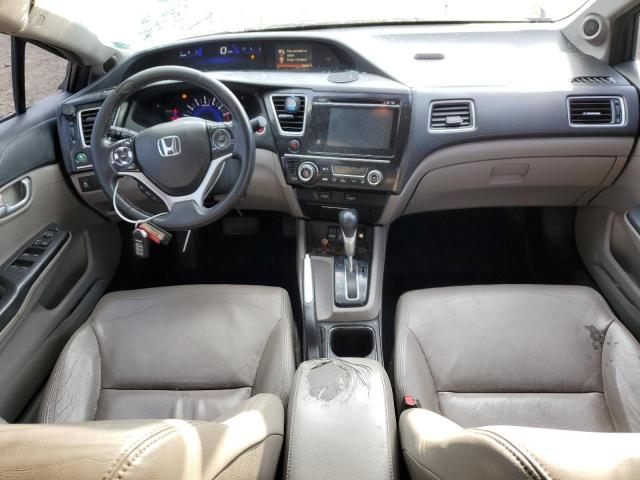 2HGFB2F92EH509985 - 2014 HONDA CIVIC EXL GRAY photo 8