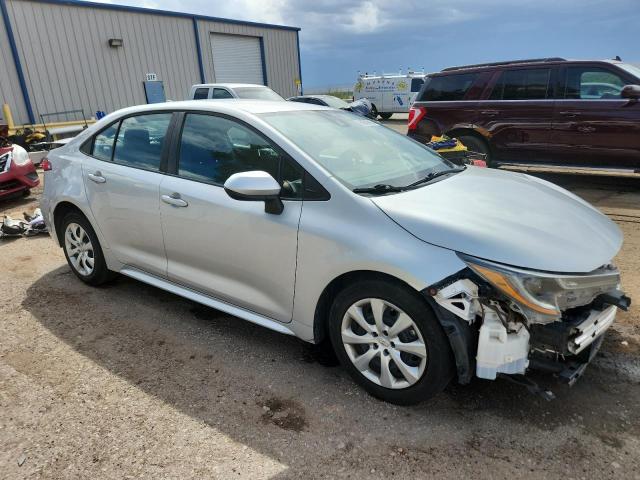 5YFEPRAE9LP007863 - 2020 TOYOTA COROLLA LE فضي صورة 4