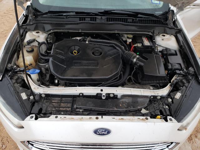 3FA6P0K92ER337817 - 2014 FORD FUSION TITANIUM WHITE photo 11