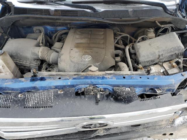 5TFUW5F17GX550245 - 2016 TOYOTA TUNDRA DOUBLE CAB SR/SR5 BLUE photo 11