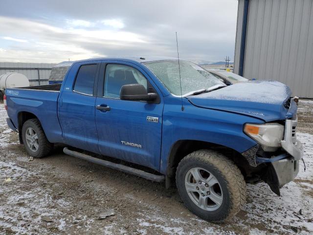 5TFUW5F17GX550245 - 2016 TOYOTA TUNDRA DOUBLE CAB SR/SR5 BLUE photo 4