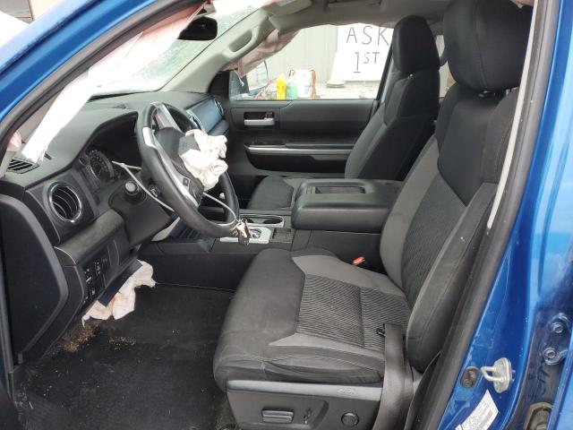 5TFUW5F17GX550245 - 2016 TOYOTA TUNDRA DOUBLE CAB SR/SR5 BLUE photo 7