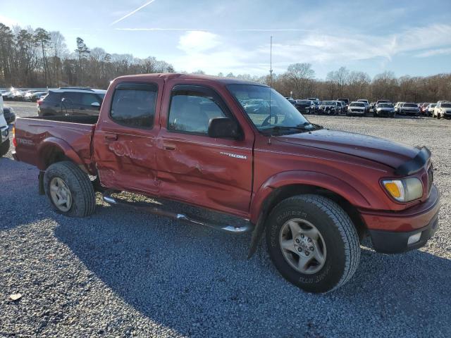 5TEGN92N13Z225058 - 2003 TOYOTA TACOMA DOUBLE CAB PRERUNNER RED photo 4