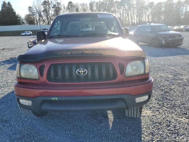 5TEGN92N13Z225058 - 2003 TOYOTA TACOMA DOUBLE CAB PRERUNNER RED photo 5