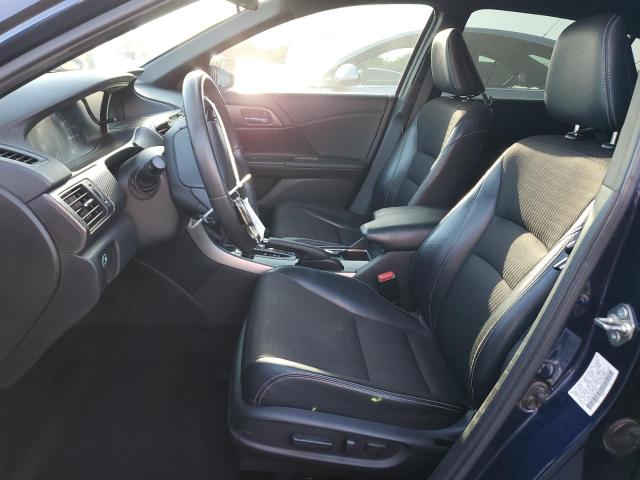 1HGCR2F56HA114867 - 2017 HONDA ACCORD SPORT BLUE photo 7