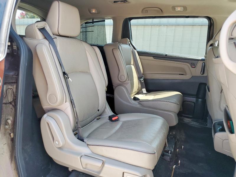 5FNRL6H95MB016304 - 2021 HONDA ODYSSEY ELITE 勃艮第红 照片 11