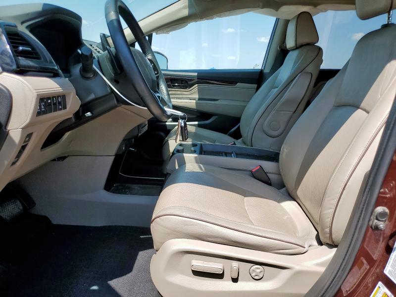 5FNRL6H95MB016304 - 2021 HONDA ODYSSEY ELITE 勃艮第红 照片 7