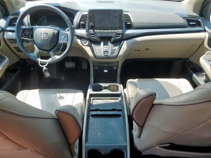 5FNRL6H95MB016304 - 2021 HONDA ODYSSEY ELITE 勃艮第红 照片 8