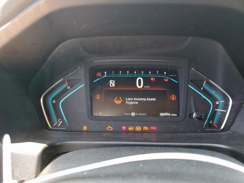 5FNRL6H95MB016304 - 2021 HONDA ODYSSEY ELITE 勃艮第红 照片 9