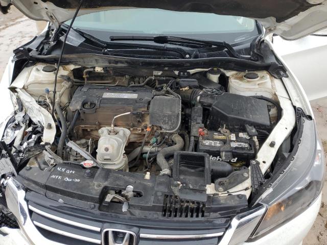 1HGCR2F36FA116839 - 2015 HONDA ACCORD LX WHITE photo 11