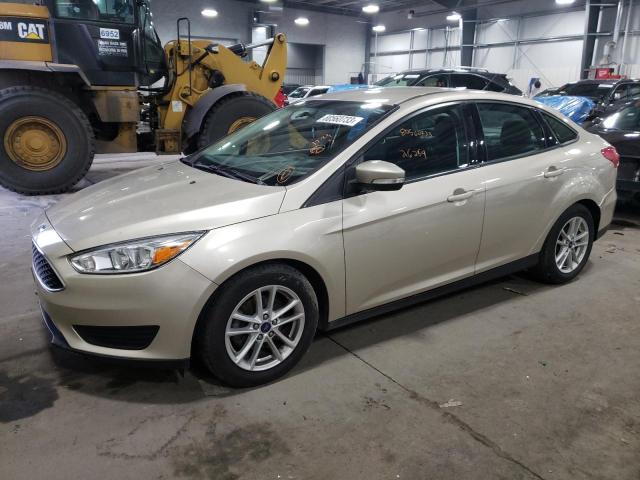 1FADP3F22JL223752 - 2018 FORD FOCUS SE CREAM photo 1