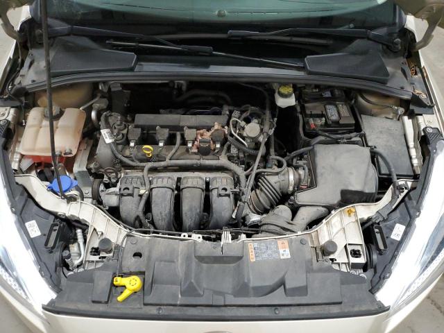 1FADP3F22JL223752 - 2018 FORD FOCUS SE CREAM photo 11