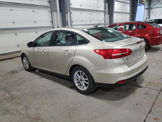 1FADP3F22JL223752 - 2018 FORD FOCUS SE CREAM photo 2