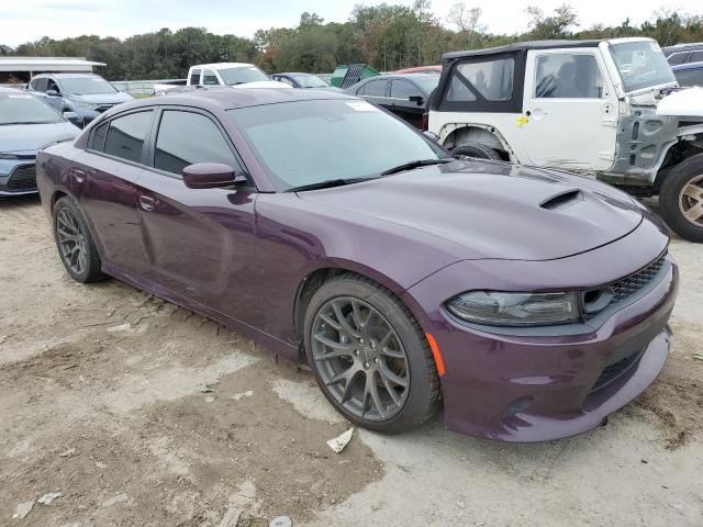 2C3CDXGJ7LH174029 - 2020 DODGE CHARGER SCAT PACK PURPLE photo 4