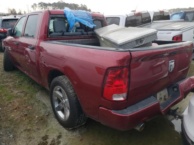 1C6RR6KTXES413182 - 2014 RAM 1500 ST BURGUNDY photo 2