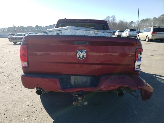 1C6RR6KTXES413182 - 2014 RAM 1500 ST BURGUNDY photo 6