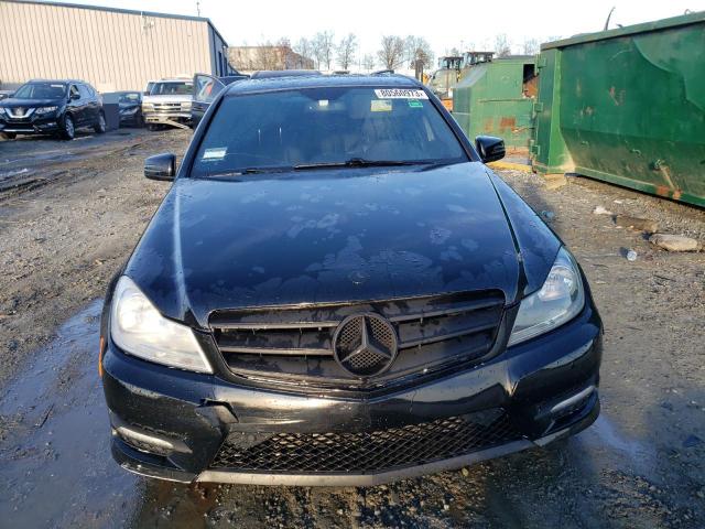 WDDGF4HB4DR274495 - 2013 MERCEDES-BENZ C 250 BLACK photo 5