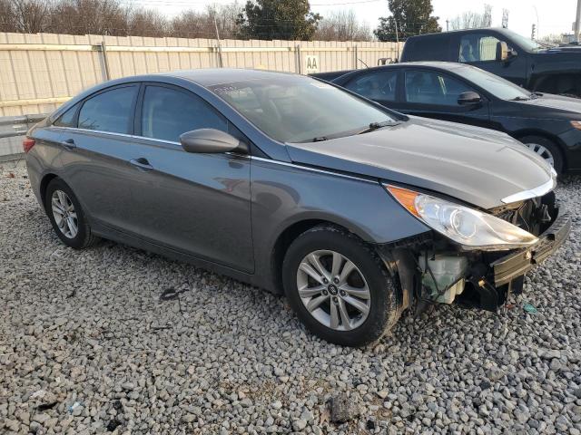 5NPEB4ACXDH535622 - 2013 HYUNDAI SONATA GLS GRAY photo 4