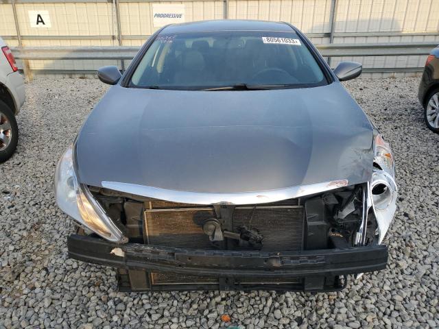 5NPEB4ACXDH535622 - 2013 HYUNDAI SONATA GLS GRAY photo 5