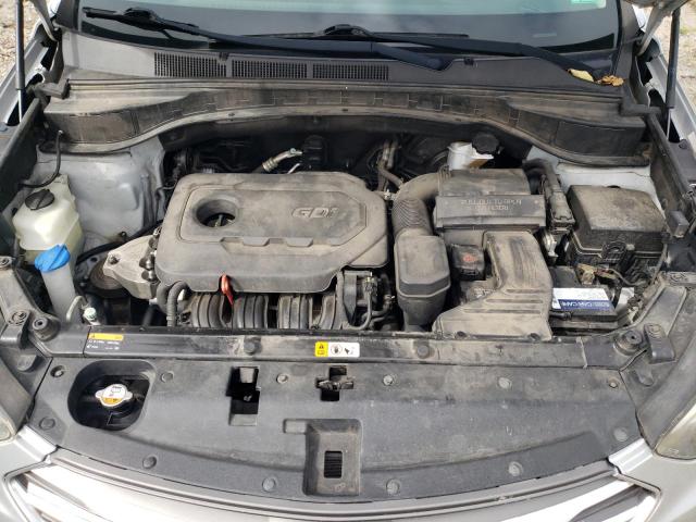 5XYZTDLB8HG450021 - 2017 HYUNDAI SANTA FE S 银色 照片 12