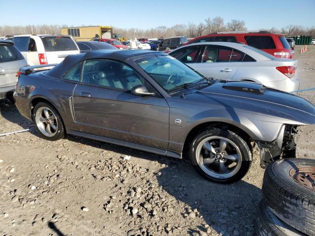 1FAFP45X44F123778 - 2004 FORD MUSTANG GT GRAY photo 4