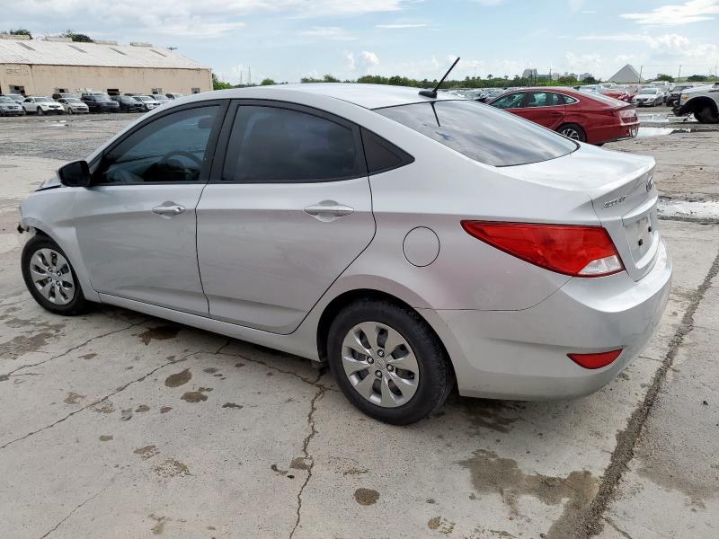 KMHCT4AE0HU174382 - 2017 HYUNDAI ACCENT SE 银色 照片 2