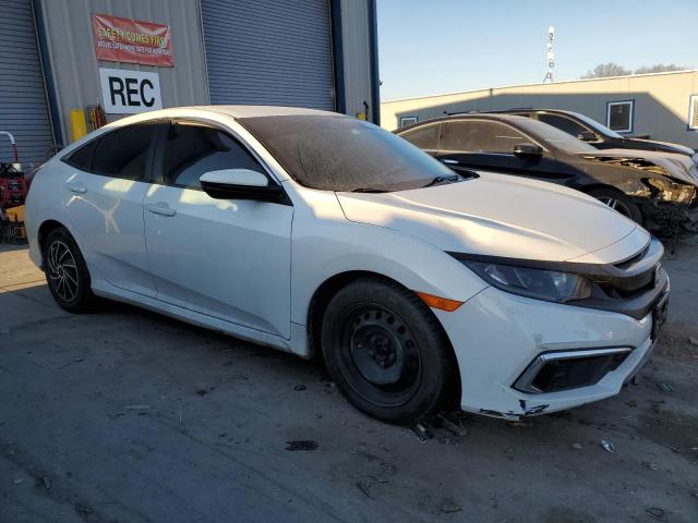 2HGFC2F67LH549365 - 2020 HONDA CIVIC LX WHITE photo 4