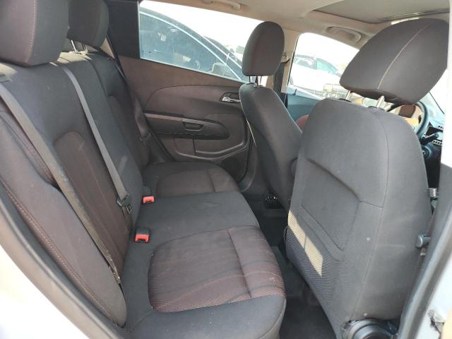 1G1JC6SB0F4151833 - 2015 CHEVROLET SONIC LT SILVER photo 10