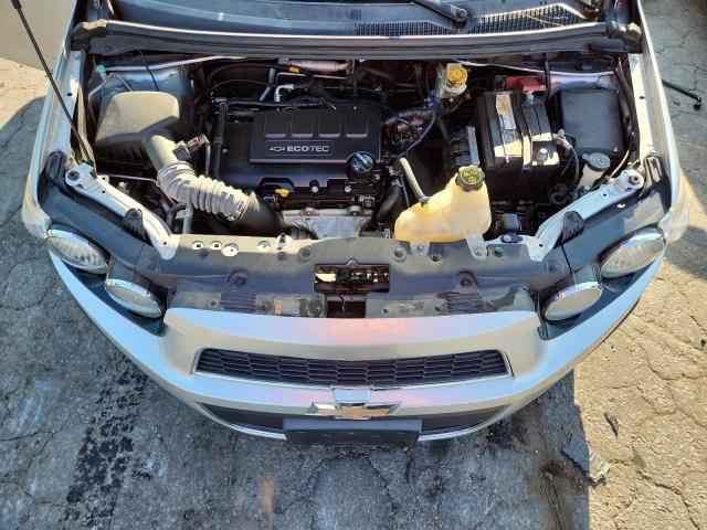 1G1JC6SB0F4151833 - 2015 CHEVROLET SONIC LT SILVER photo 11