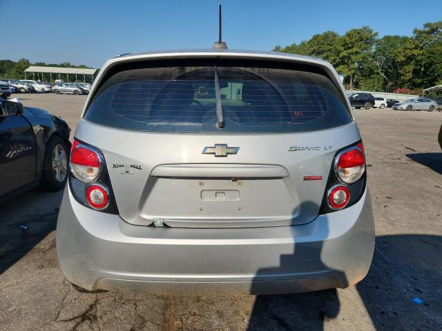 1G1JC6SB0F4151833 - 2015 CHEVROLET SONIC LT SILVER photo 6