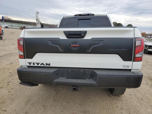 1N6AA1ED6MN512886 - 2021 NISSAN TITAN SV WHITE photo 6